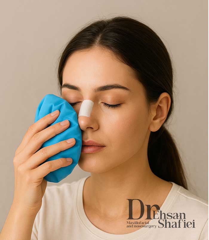 مراقبت های بعد از جراحی بینی طبیعی